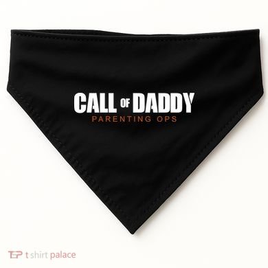 Call Of Daddy Parenting Ops Dad USA-Made Doggie Bandana