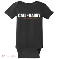 Call Of Daddy Parenting Ops Dad Baby Bodysuit thumb 0