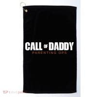 Call Of Daddy Parenting Ops Dad Golf Towel thumb 0