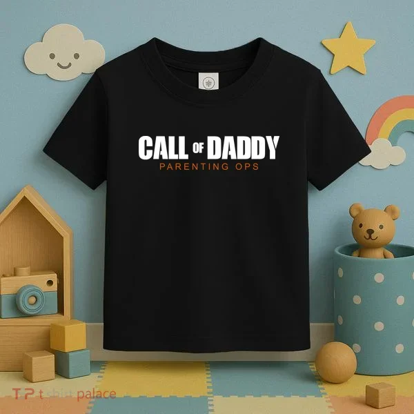 Call Of Daddy Parenting Ops Dad Toddler T-Shirt