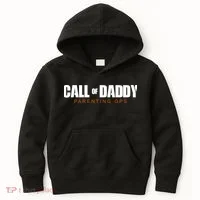 Call Of Daddy Parenting Ops Dad Kids Hoodie thumb 0
