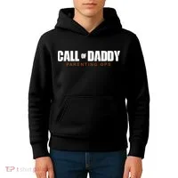 Call Of Daddy Parenting Ops Dad Kids Hoodie thumb 4
