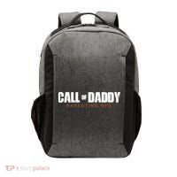 Call Of Daddy Parenting Ops Dad Vector Backpack thumb 0
