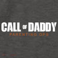 Call Of Daddy Parenting Ops Dad Vector Backpack thumb 2