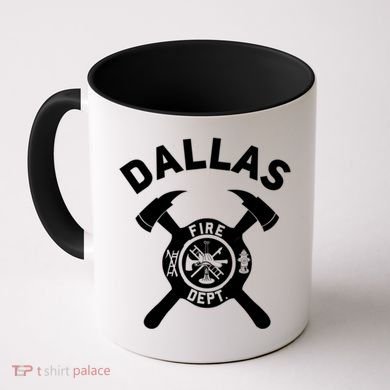 City Of Dallas Fire Departt Texas Firefighter Gift Coffee Mug