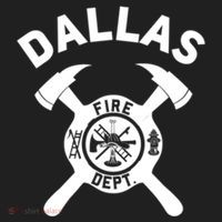 City Of Dallas Fire Departt Texas Firefighter Gift Golf Towel thumb 3