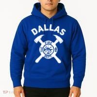 City Of Dallas Fire Departt Texas Firefighter Gift Hoodie thumb 2