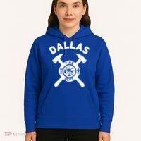 City Of Dallas Fire Departt Texas Firefighter Gift Hoodie thumb 5