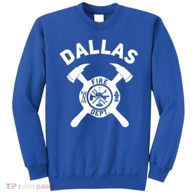 City Of Dallas Fire Departt Texas Firefighter Gift Sweatshirt