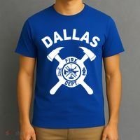 City Of Dallas Fire Departt Texas Firefighter Gift T-Shirt thumb 3