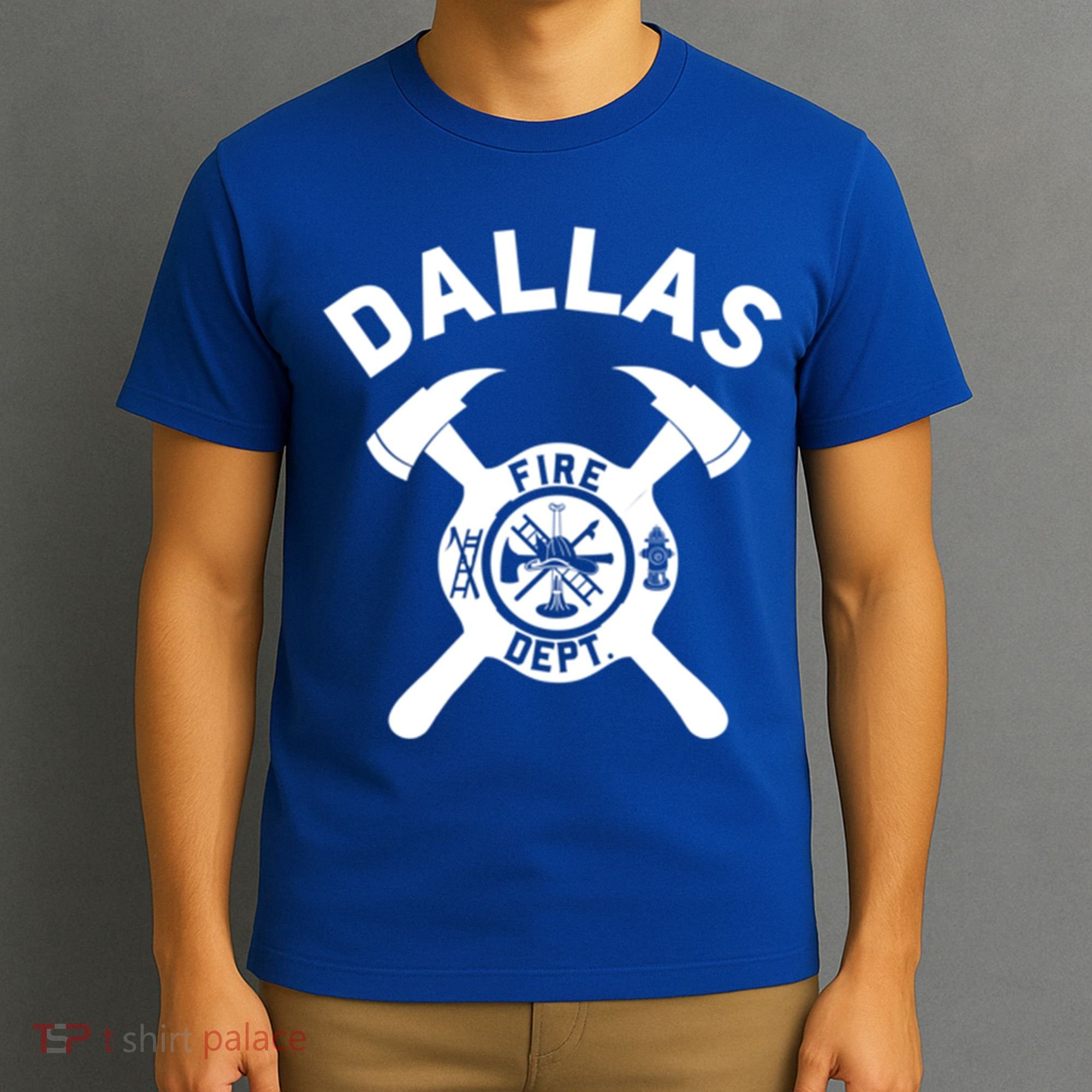 City Of Dallas Fire Departt Texas Firefighter Gift T-Shirt