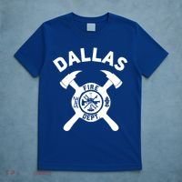 City Of Dallas Fire Departt Texas Firefighter Gift T-Shirt thumb 5