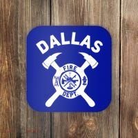 City Of Dallas Fire Departt Texas Firefighter Gift Coaster thumb 0