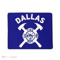 City Of Dallas Fire Departt Texas Firefighter Gift Mousepad thumb 0
