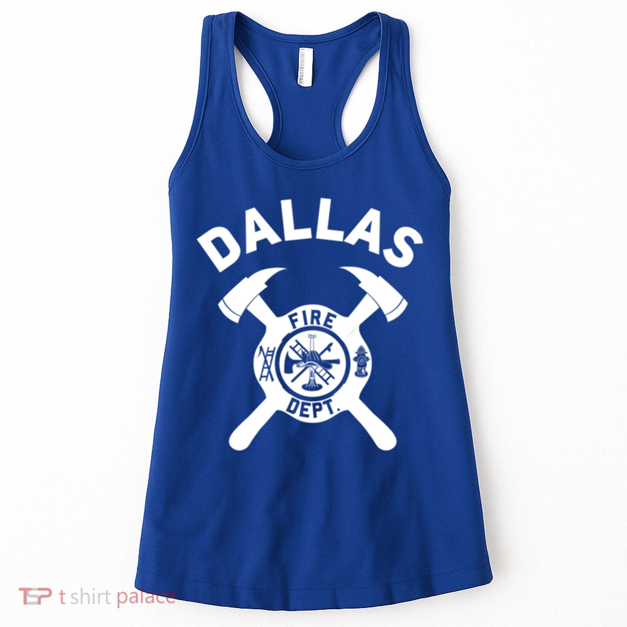 City Of Dallas Fire Departt Texas Firefighter Gift Women's Tank Top