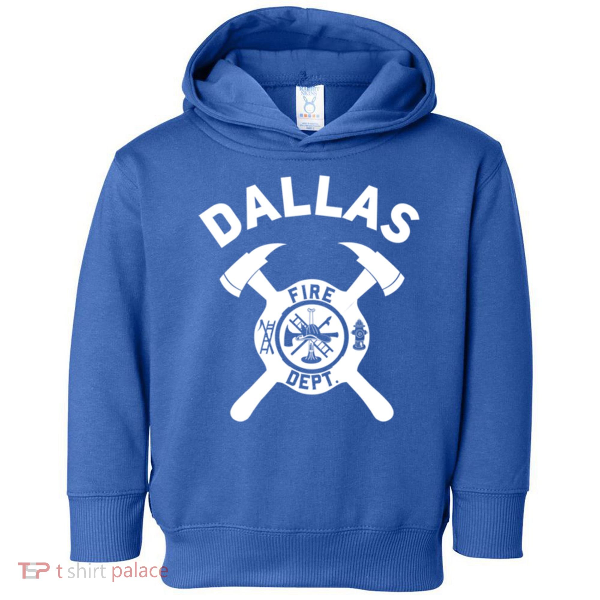 City Of Dallas Fire Departt Texas Firefighter Gift Toddler Hoodie