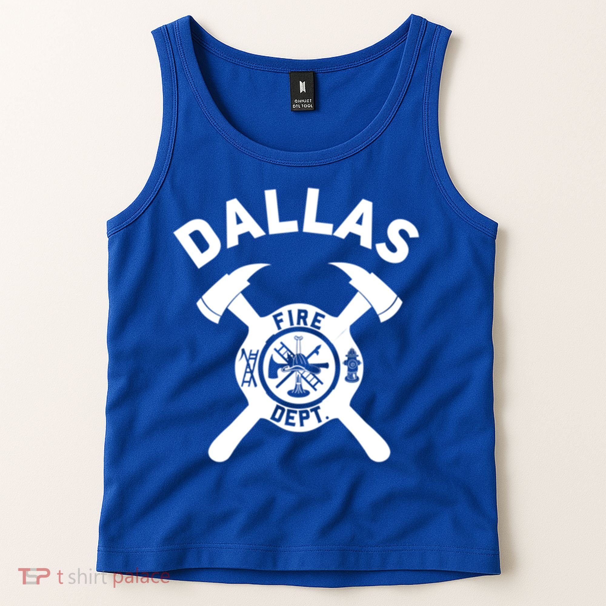 City Of Dallas Fire Departt Texas Firefighter Gift Tank Top