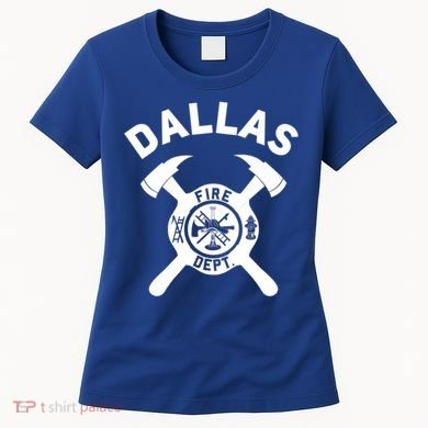 City Of Dallas Fire Departt Texas Firefighter Gift Women's T-Shirt