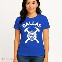 City Of Dallas Fire Departt Texas Firefighter Gift Women's T-Shirt thumb 4