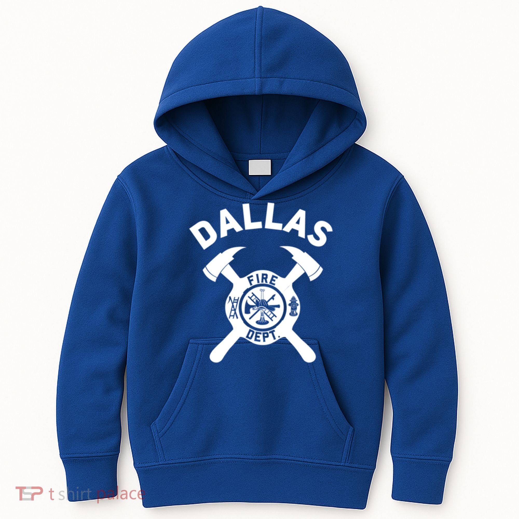 City Of Dallas Fire Departt Texas Firefighter Gift Kids Hoodie