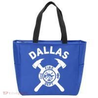 City Of Dallas Fire Departt Texas Firefighter Gift Tote Bag thumb 0