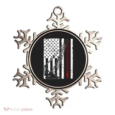 Crane Operator Design Us Heavy Equipment Crane Lover Ornament