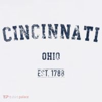 Cincinnati Ohio Distressed Text Sport Style Sweatshirt thumb 3