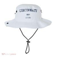 Cincinnati Ohio Distressed Text Sport Style Bucket Hat thumb 0