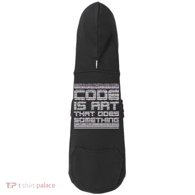 Code Is Art That Does Something  Doddie Hoodie