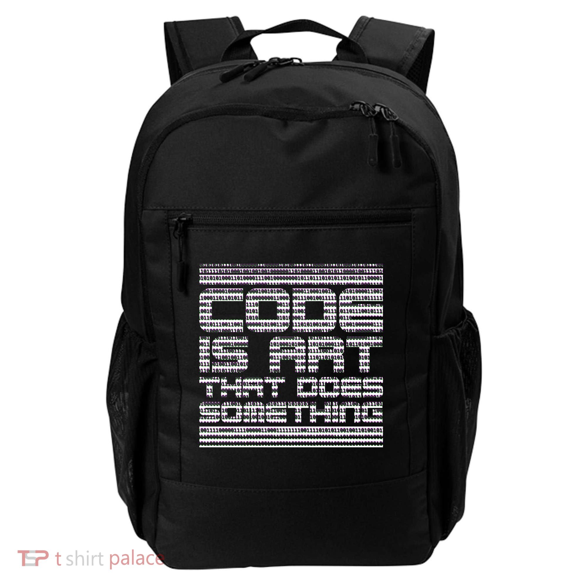 Code Is Art That Does Something  Backpack