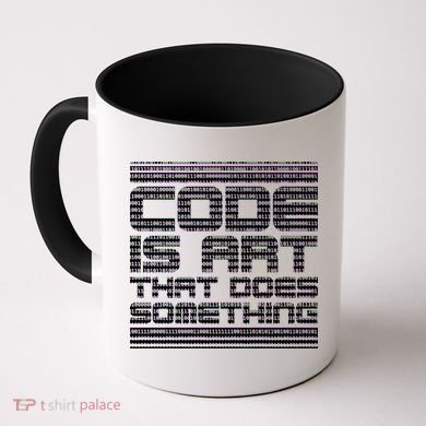 Code Is Art That Does Something  Coffee Mug