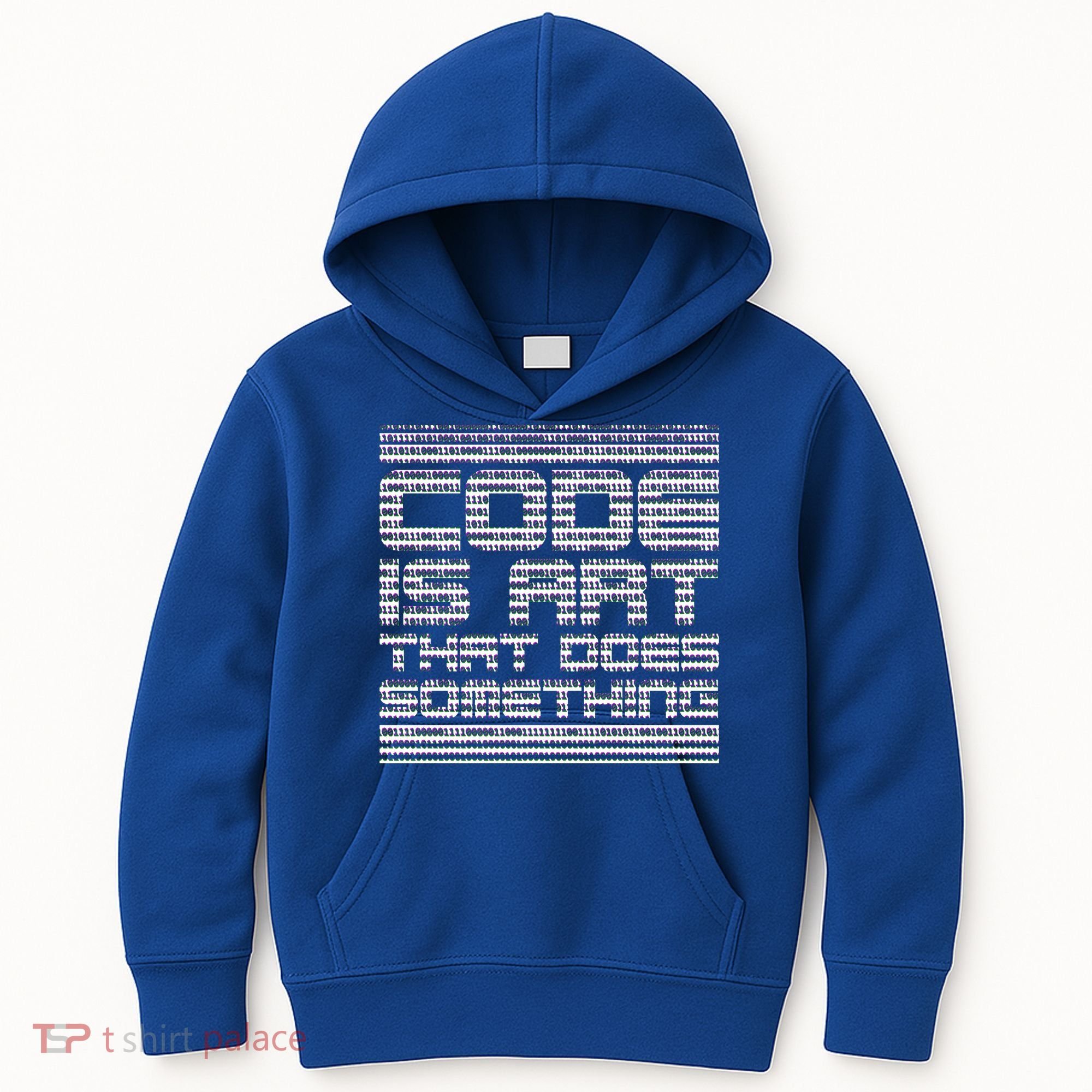 Code Is Art That Does Something  Kids Hoodie