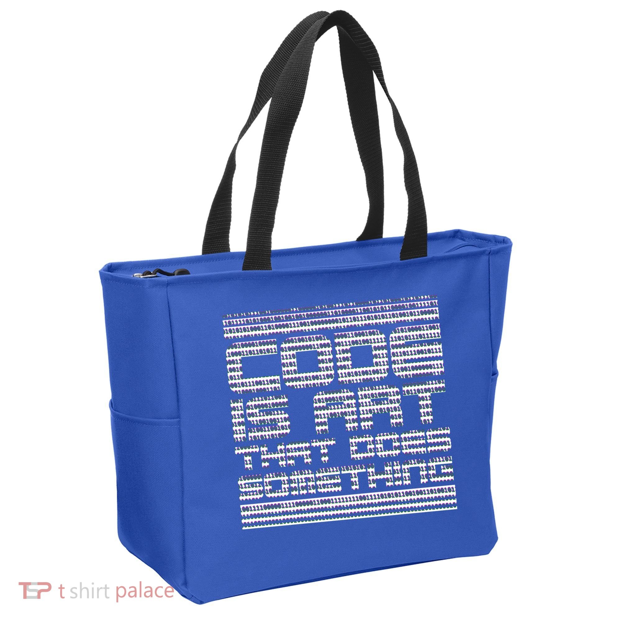 Code Is Art That Does Something  Tote Bag
