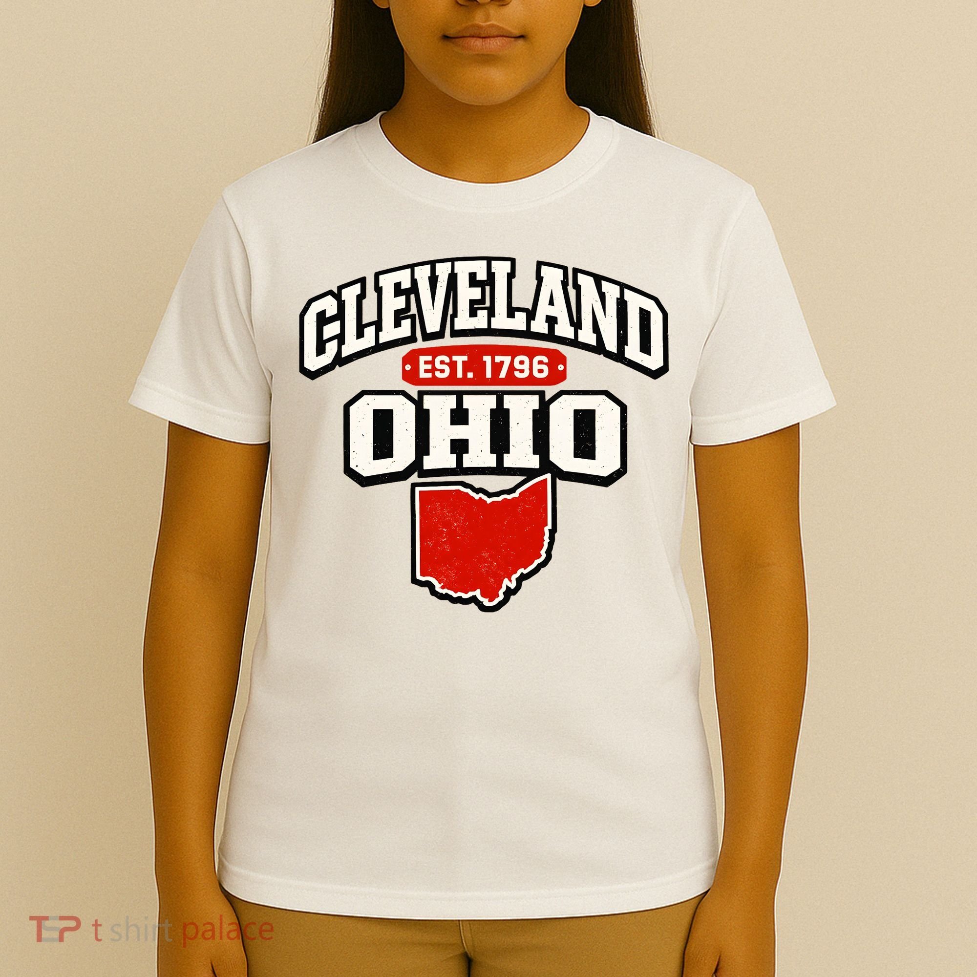 Cleveland Ohio Est. 1796 Vintage Collegiate State Pride T-Shirt