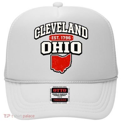 Cleveland Ohio Est. 1796 Vintage Collegiate State Pride Hat