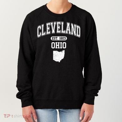 Cleveland Ohio Est 1803 Varsity Women's Sweatshirt