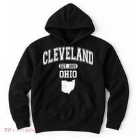 Cleveland Ohio Est 1803 Varsity Hoodie thumb 0