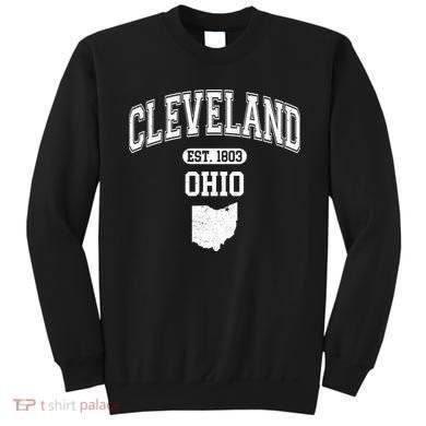 Cleveland Ohio Est 1803 Varsity Sweatshirt