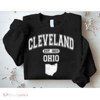 Cleveland Ohio Est 1803 Varsity Sweatshirt thumb 2
