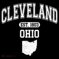 Cleveland Ohio Est 1803 Varsity Women's Hoodie thumb 2