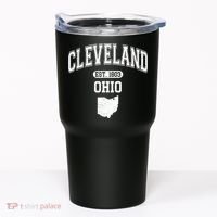 Cleveland Ohio Est 1803 Varsity Tumbler thumb 0
