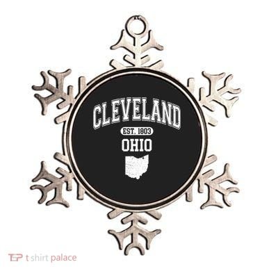 Cleveland Ohio Est 1803 Varsity Ornament