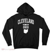 Cleveland Ohio Est 1803 Varsity Tall Hoodie thumb 0
