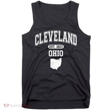 Cleveland Ohio Est 1803 Varsity Tank Top