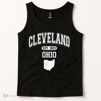 Cleveland Ohio Est 1803 Varsity Tank Top thumb 2