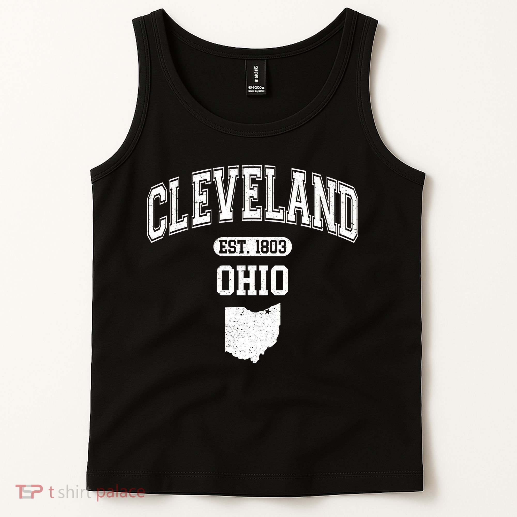 Cleveland Ohio Est 1803 Varsity Tank Top