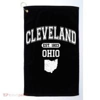 Cleveland Ohio Est 1803 Varsity Golf Towel thumb 0
