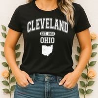 Cleveland Ohio Est 1803 Varsity Women's T-Shirt thumb 2