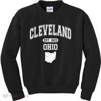 Cleveland Ohio Est 1803 Varsity Kids Sweatshirt thumb 0