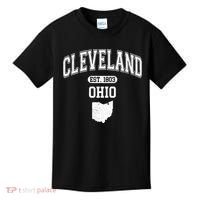 Cleveland Ohio Est 1803 Varsity Kids T-Shirt thumb 0